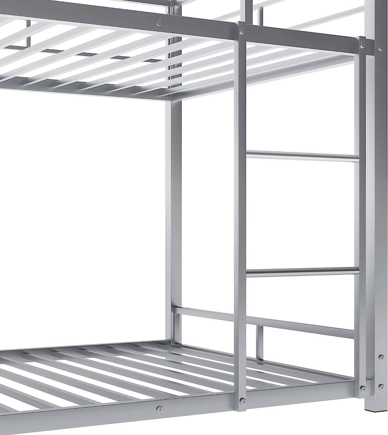 Black Triple Metal Bunk Bed Twin XL Full Queen Sizes